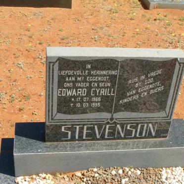 STEVENSON Edward Cyrill 1966-1995