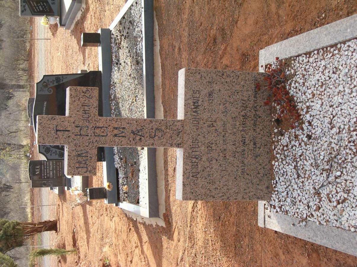 THOMAS Albertus Johannes 1922-1980