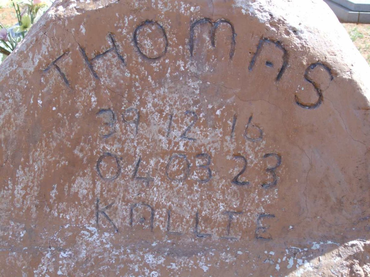 THOMAS Kallie 1939-2004