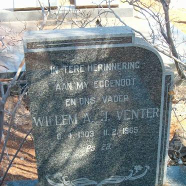 VENTER Willem A.J. 1903-1965