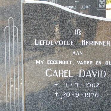 VENTER Carel David 1902-1976