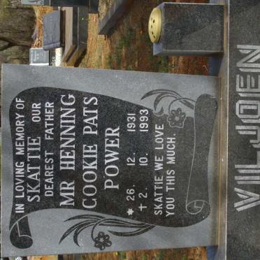 VILJOEN Henning Cookie Pats Power 1931-1993