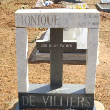 VILLIERS Monique, de 1981-1998