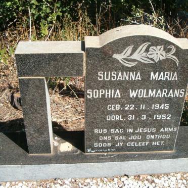 WOLMARANS Susanna Maria Sophia 1945-1952