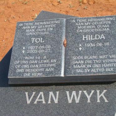 WYK Tol, van1927-2005 &amp; Hilda 1934