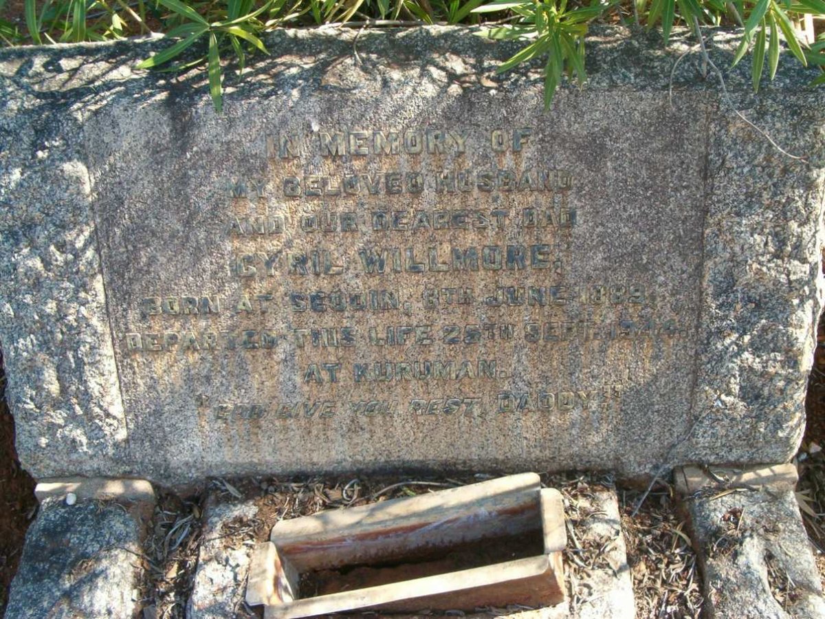 WILLMORE Cyril 1889-1944