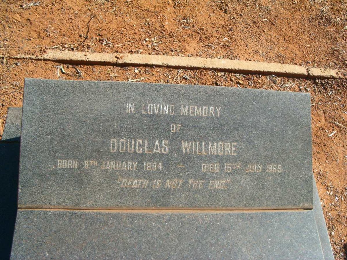 WILLMORE Douglas 1894-1969