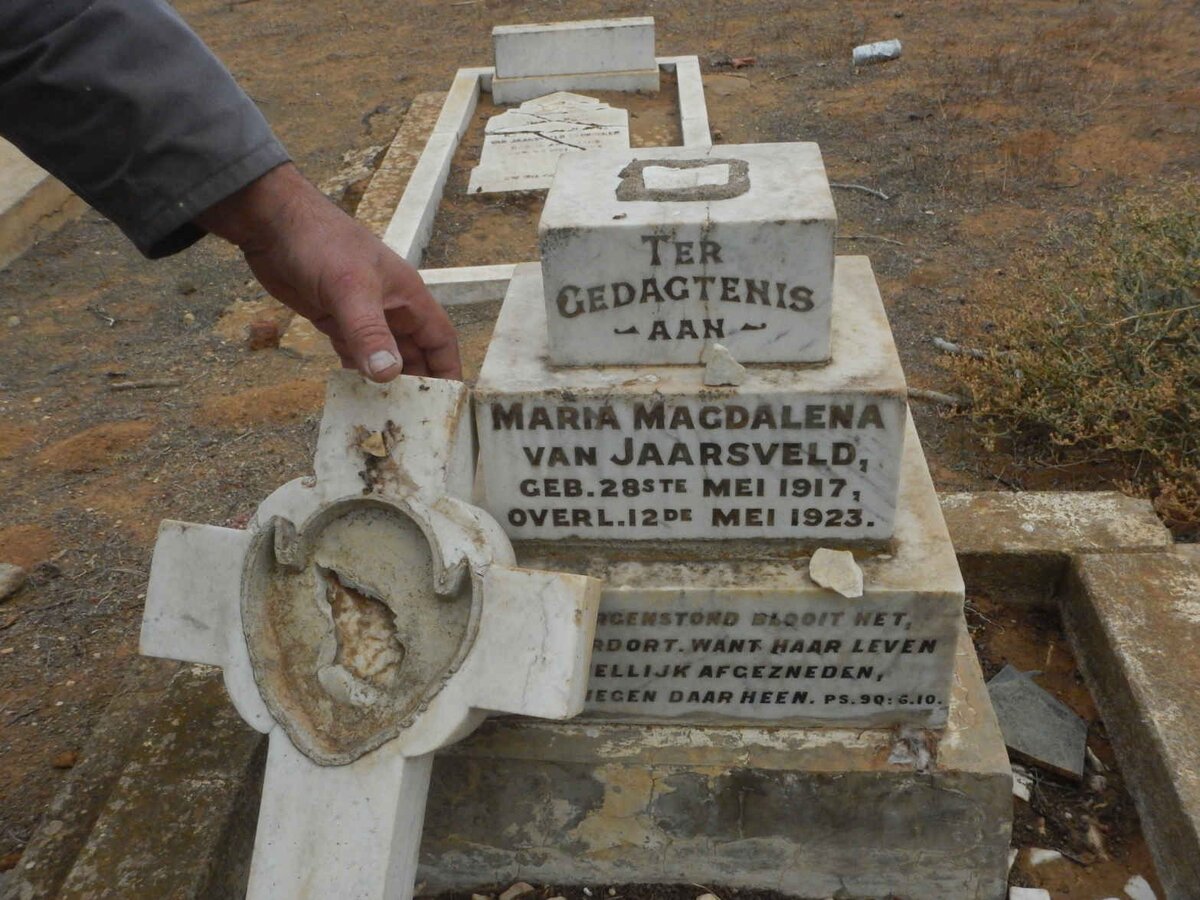 JAARSVELD Maria Magdalena, van 1917-1923