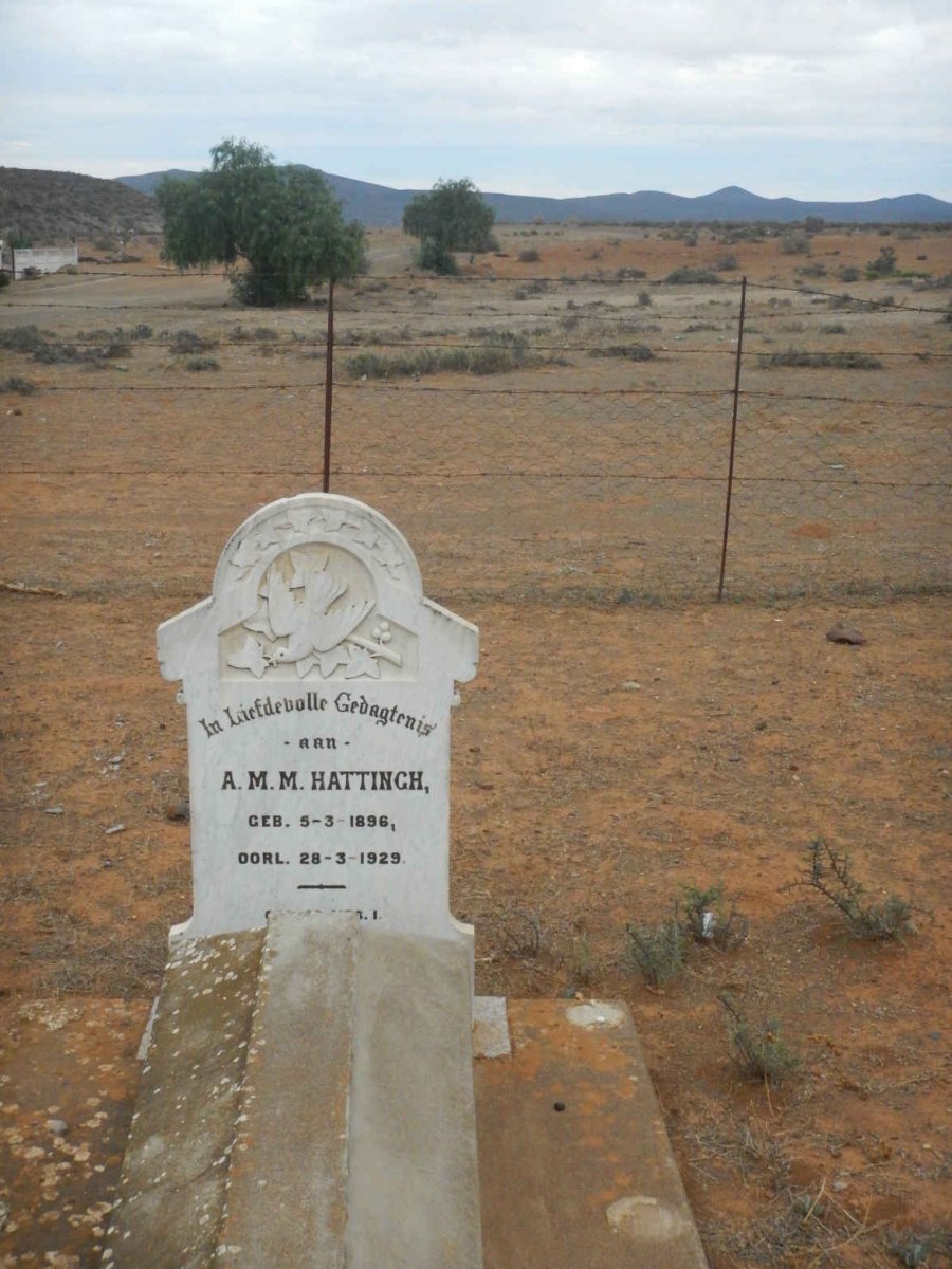 HATTING A.M.M. 1896-1929