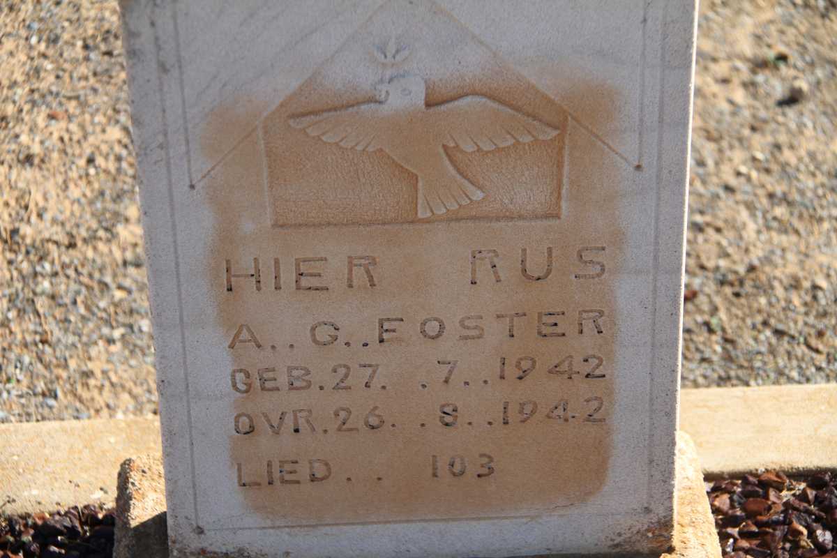 FOSTER A.G. 1942-1942