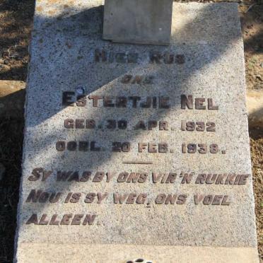 NEL Estertjie 1932-1938