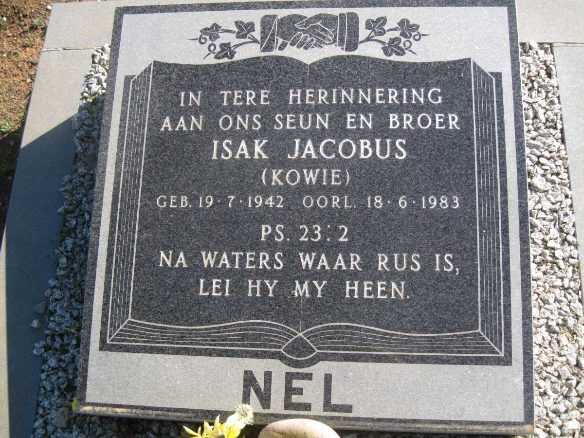 NEL Isak Jacobus 1942-1983