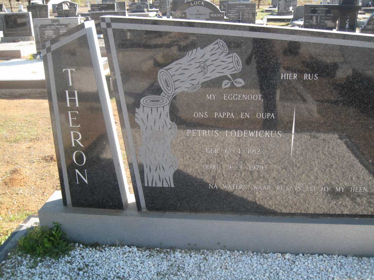 THERON Petrus Lodewickus 1912-1979