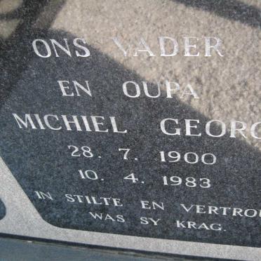 VISSER Michiel Georg 1900-1983