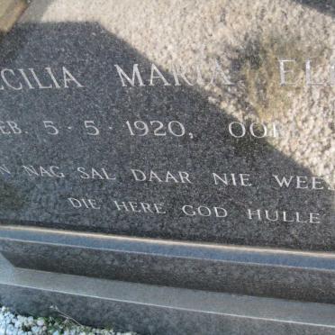 VOLLGRAAFF Cecilia Maria Elizabeth 1920-1974