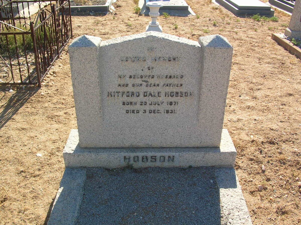 HOBSON Kitford Dale 1871-1931