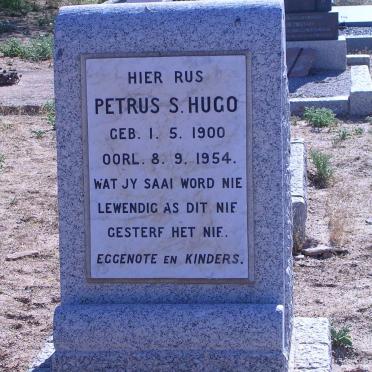 HUGO Petrus S. 1900-1954