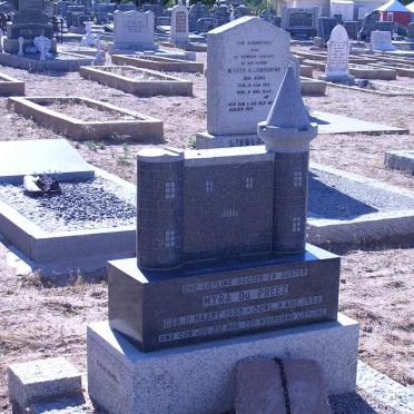 PREEZ Myra, du 1933-1950