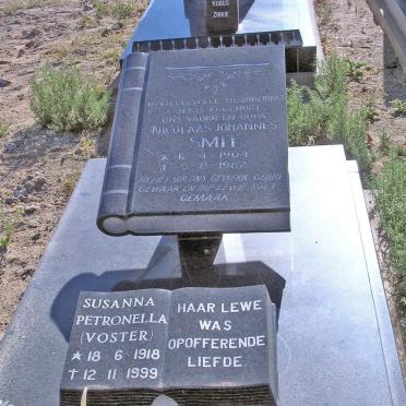 SMIT Nicolaas Johannes 1904-1982 &amp; Susanna Petronella VORSTER 1918-1999