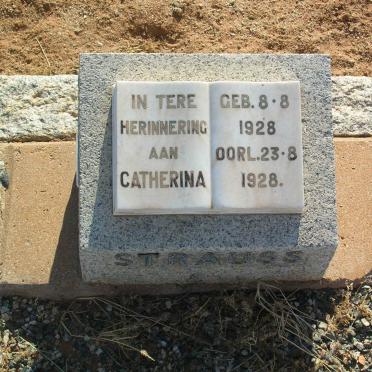 STRAUSS Catherina 1928-1928