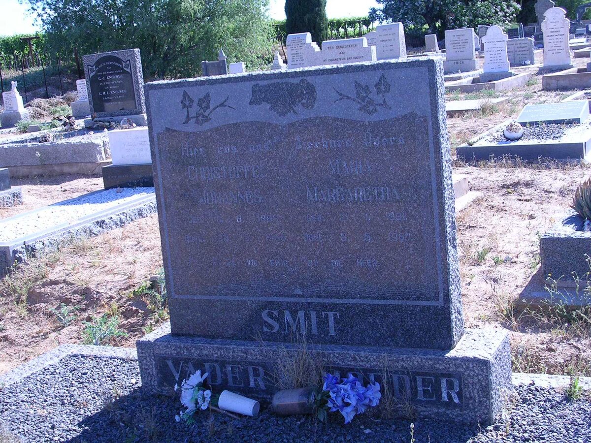 SMIT Cristoffel Johannes &amp; Maria Margaretha