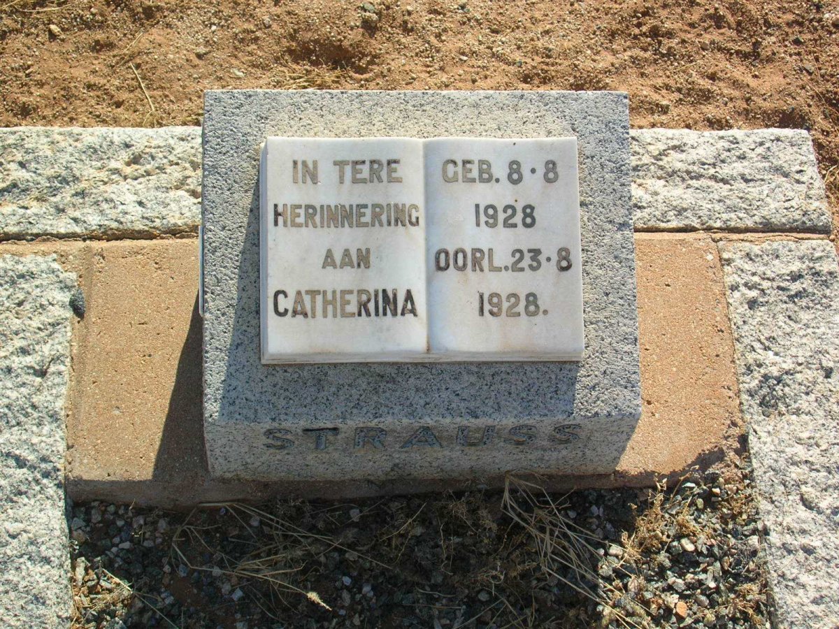 STRAUSS Catherina 1928-1928