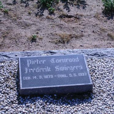 SWIEGERS Pieter Coenraad Frederik 1873-1937