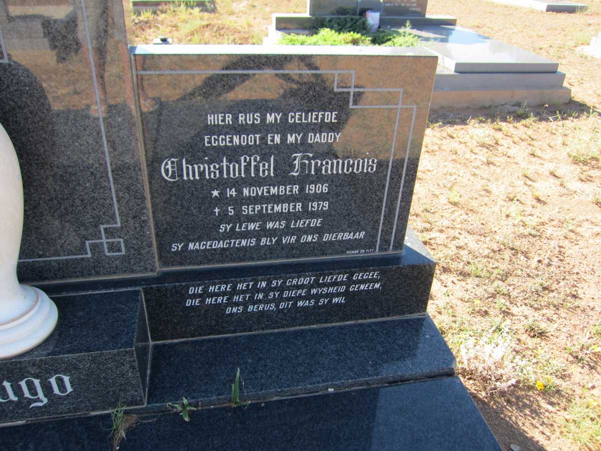 ?UGO Christoffel Francois 1906-1979