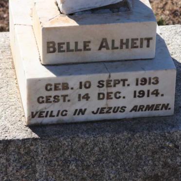 ALHEIT Belle 1913-1914