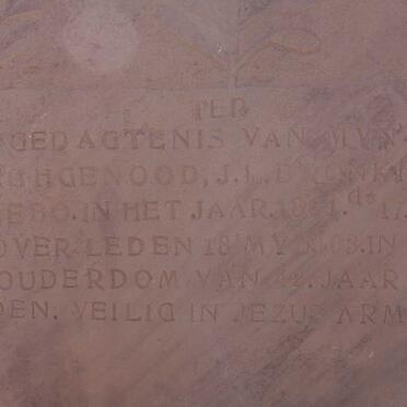 BRONKHORST J.L. 1861-1903