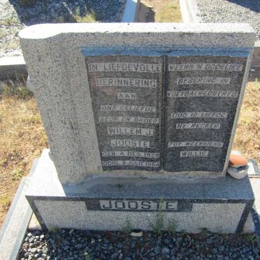 JOOSTE Willem J. 1928-1954