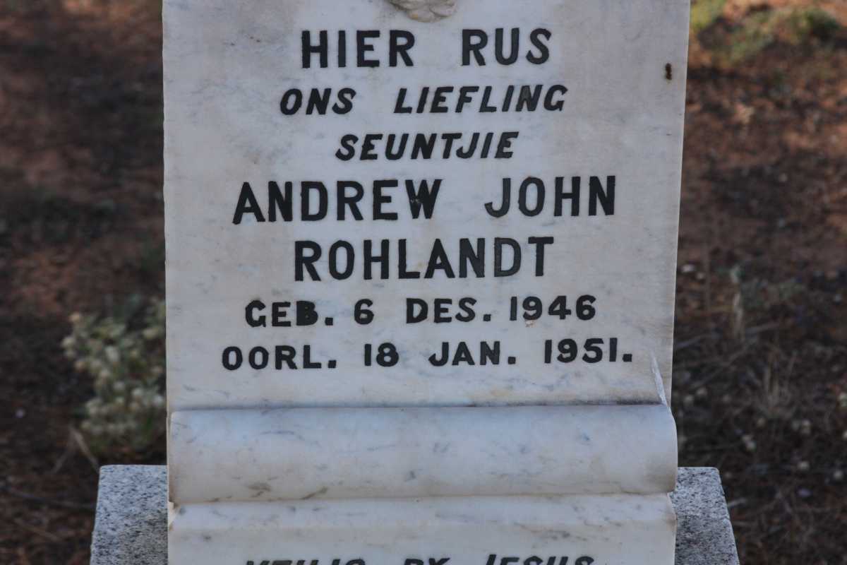ROHLANDT Andrew John 1946-1951