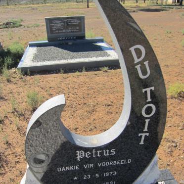 TOIT Petrus, du 1973-1991