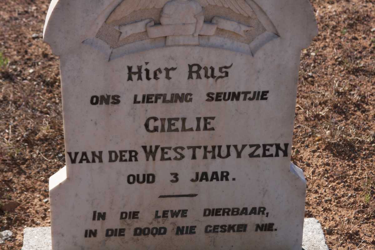 WESTHUYZEN Gielie, van der