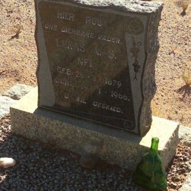 NEL Lukas A.S. 1879-1966 &amp; Sara Magrietha FOURIE 18??-19??