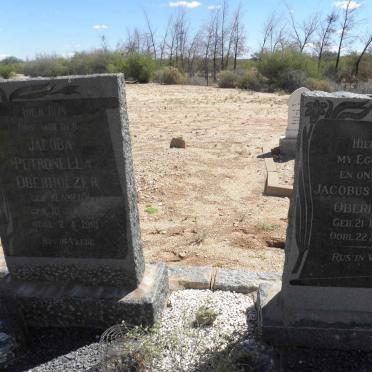 OBERHOLZER Jacobus Johannes 1867-1942 &amp; Jacoba Petronella KENNEDY -1961