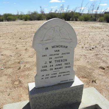 THERON J.W. 1923-1949