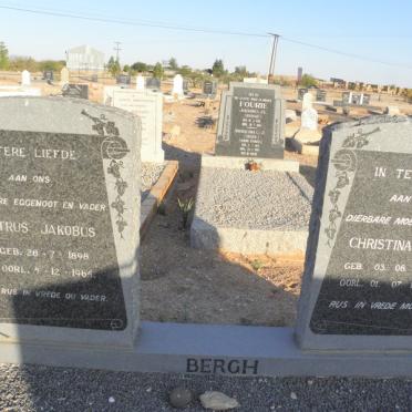 BERGH Petrus Jakobus 1898-1965 &amp; Christina Alida 1893-1983