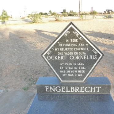 ENGELBRECHT Okkert Cornelius 1909-1990