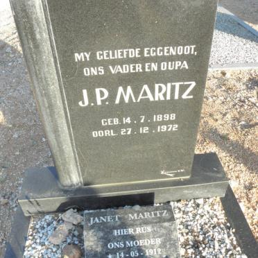 MARITZ J.P. 1898-1972