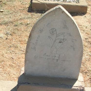 MEYER Johanna Willemina geb. COETZEE