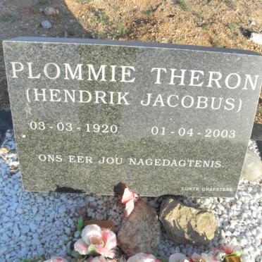 THERON Hendrik Jacobus 1920-2003