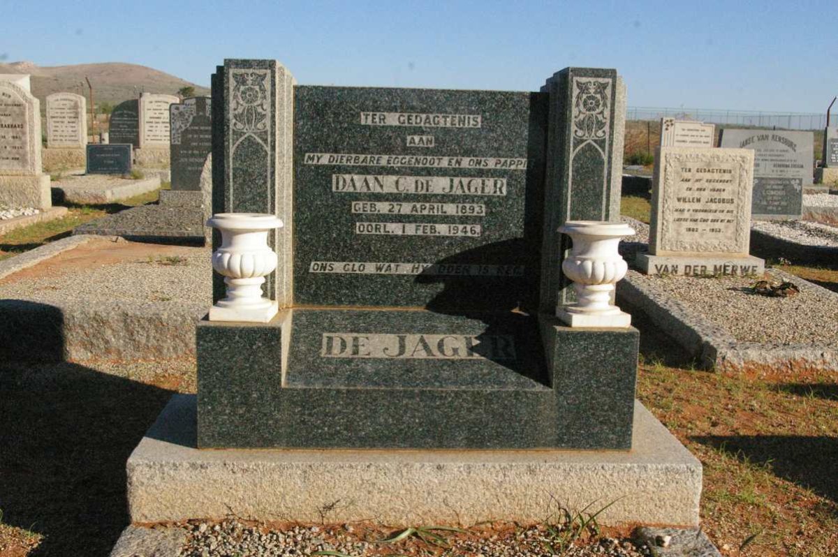 JAGER Daan C., de 1893-1946