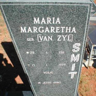 SMIT Petrus Jacobus Lodewikus 1903-1986 &amp; Maria Margaretha VAN ZYL 1911-1994