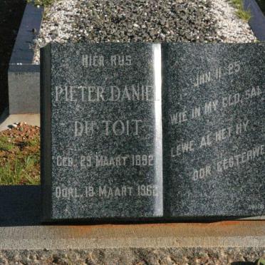 TOIT Pieter Daniel, du 1892-1962
