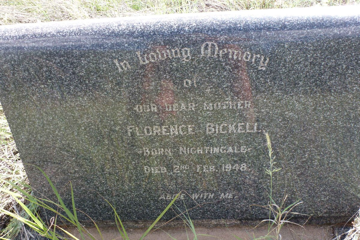 BICKELL Florence nee NIGHTINGALE -1948
