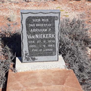 NIEKERK Abraham P., van 1938-1943