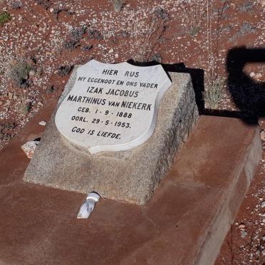 NIEKERK Izak Jacobus Marthinus, van 1888-1953