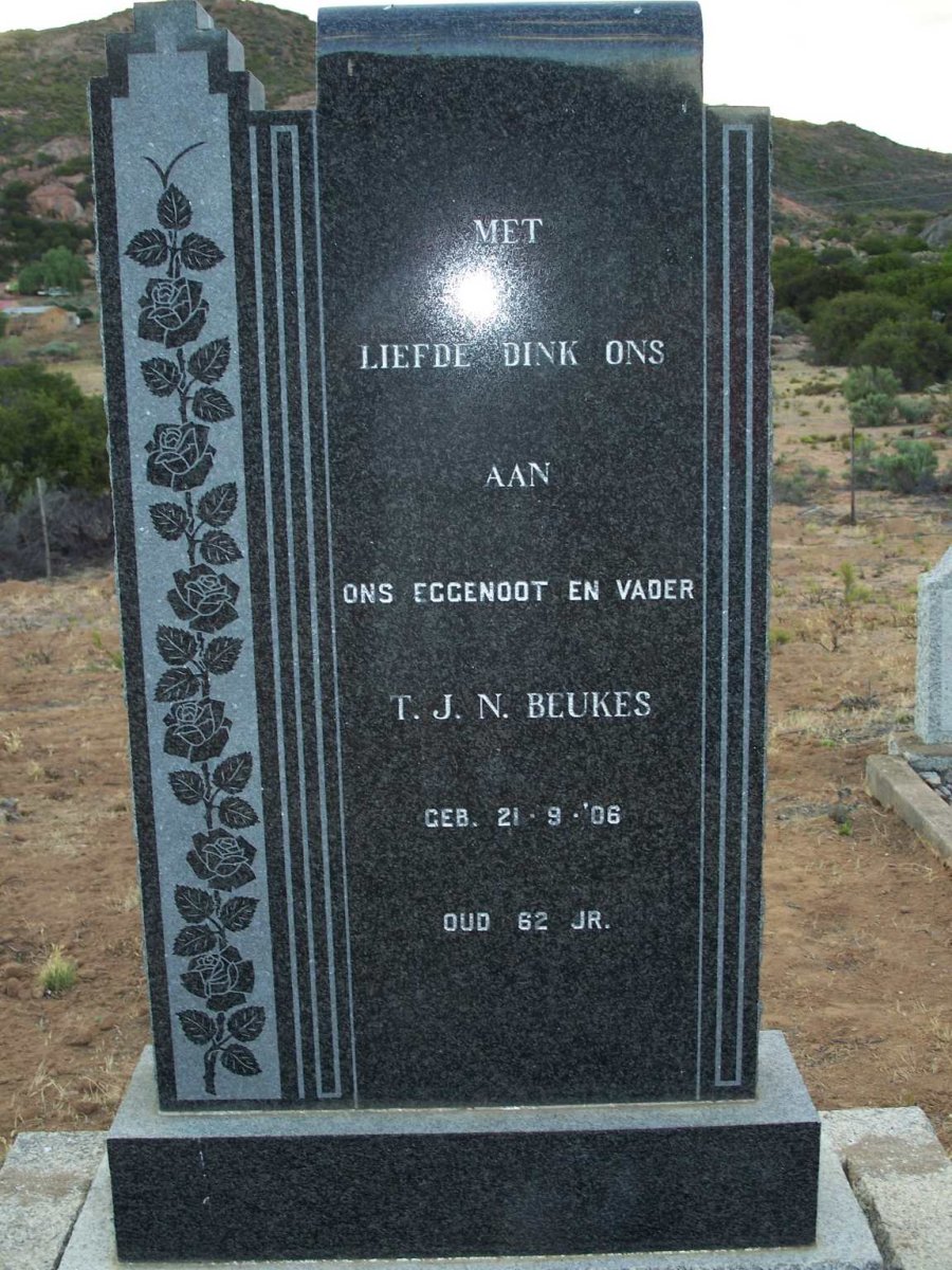 BEUKES T.J.N. 1906-