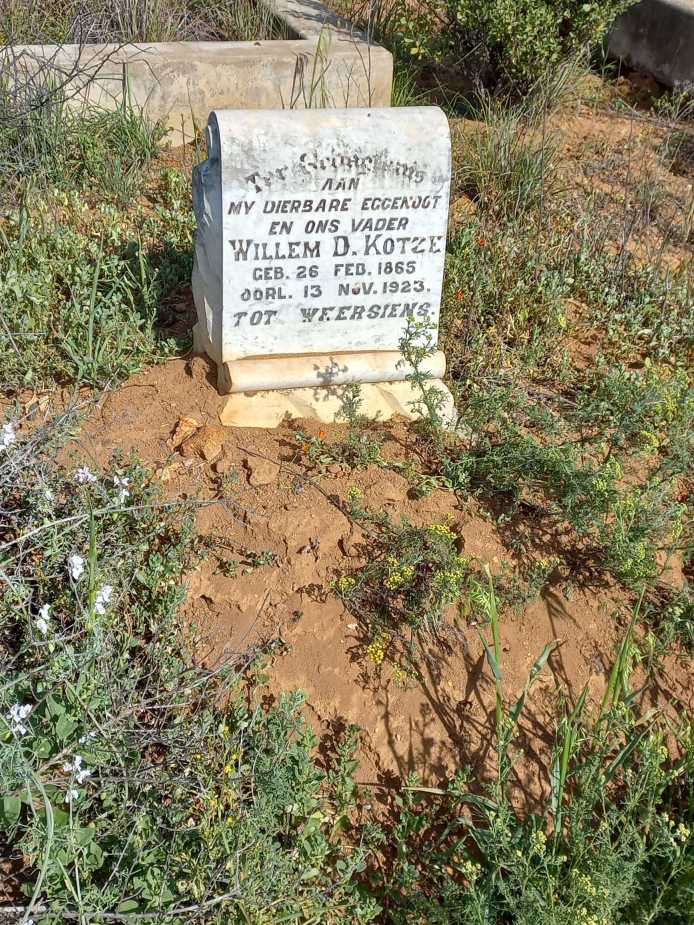 KOTZE Willem D. 1865-1923